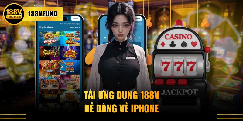 Tải ứng dụng 188V dễ dàng về Iphone